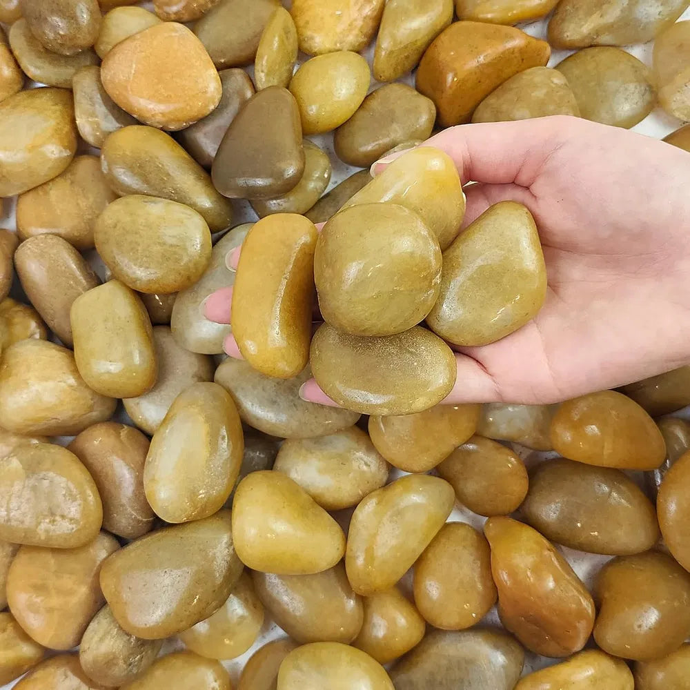 Khaki Decorative River Rocks